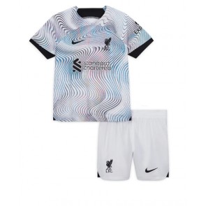 Liverpool Bortedraktsett Barn 2022-23 Kortermet (+ Korte bukser)